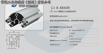 廣東工業鋁型材與連接件一站式解決方案 專業、優質、便捷就選常捷工業鋁型材